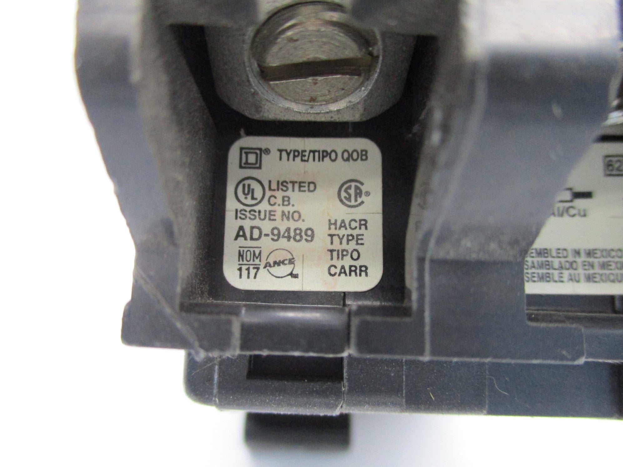 SQUARE D QOB260 60A UNMP