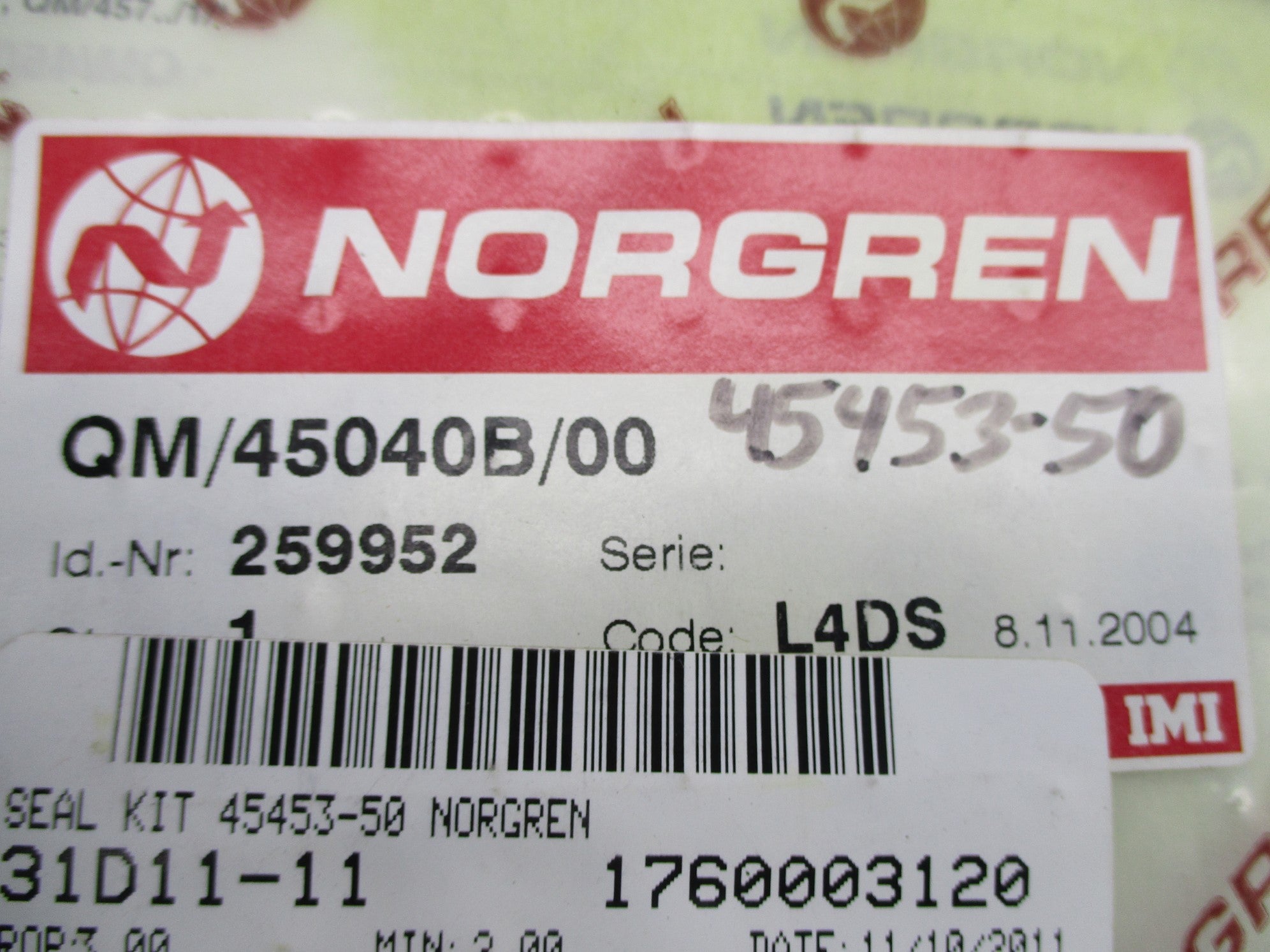 NORGREN QM/45040B/00 NSMP