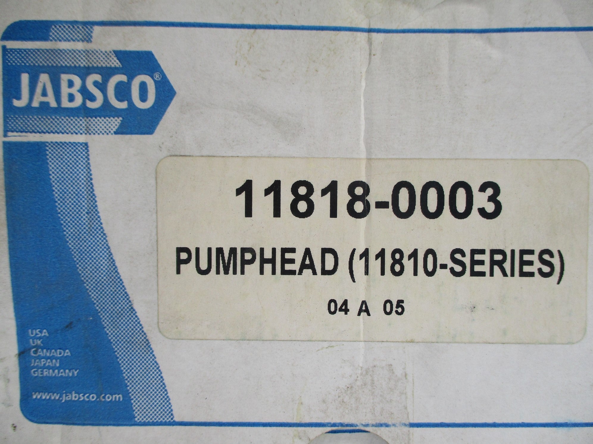 JABSCO 11818-0003 NSMP