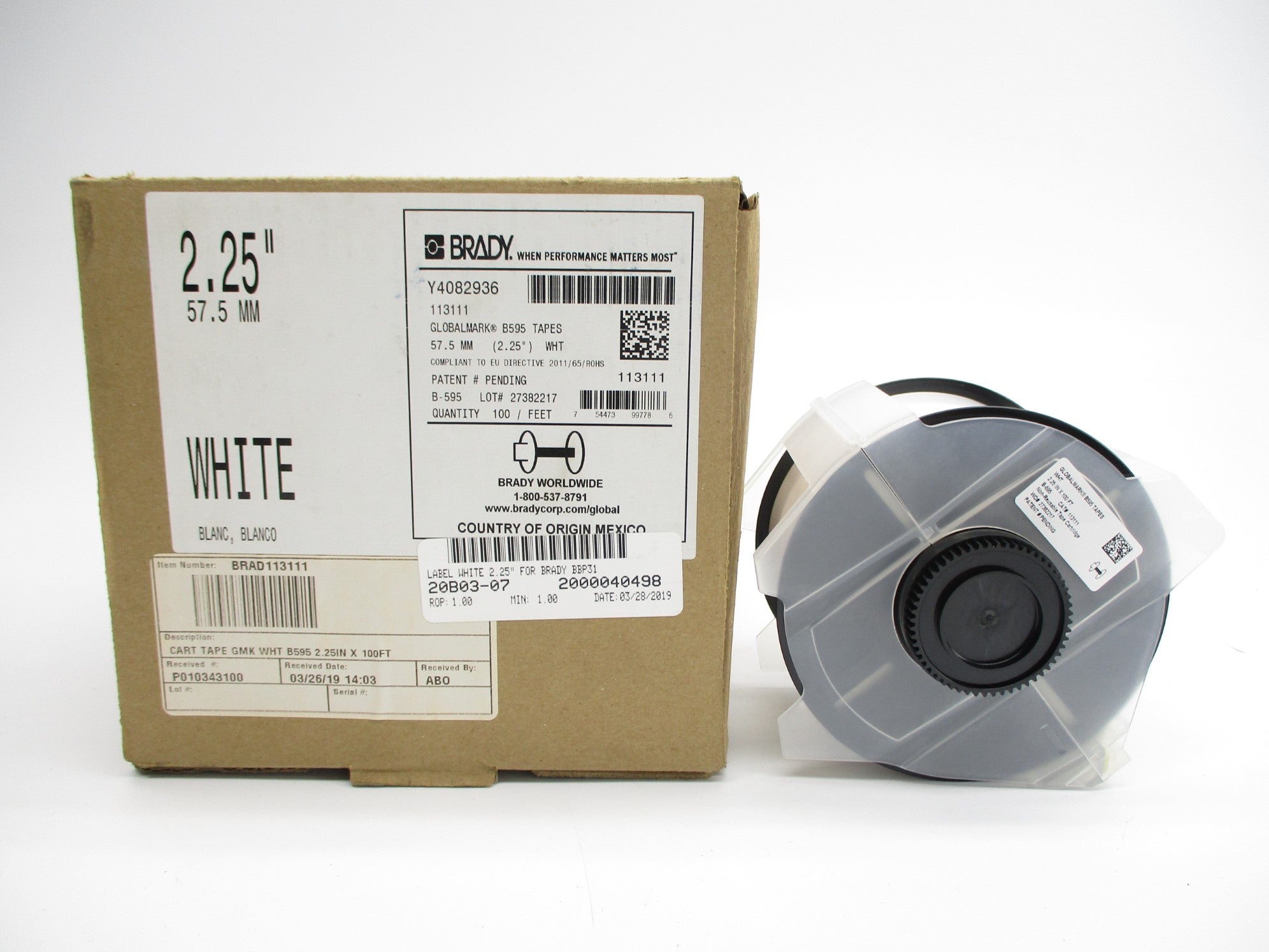 BRADY 113111 NSMP