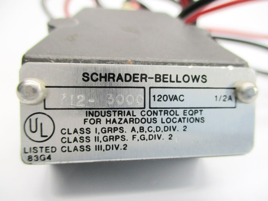 SCHRADER BELLOWS 712-3000 UNMP