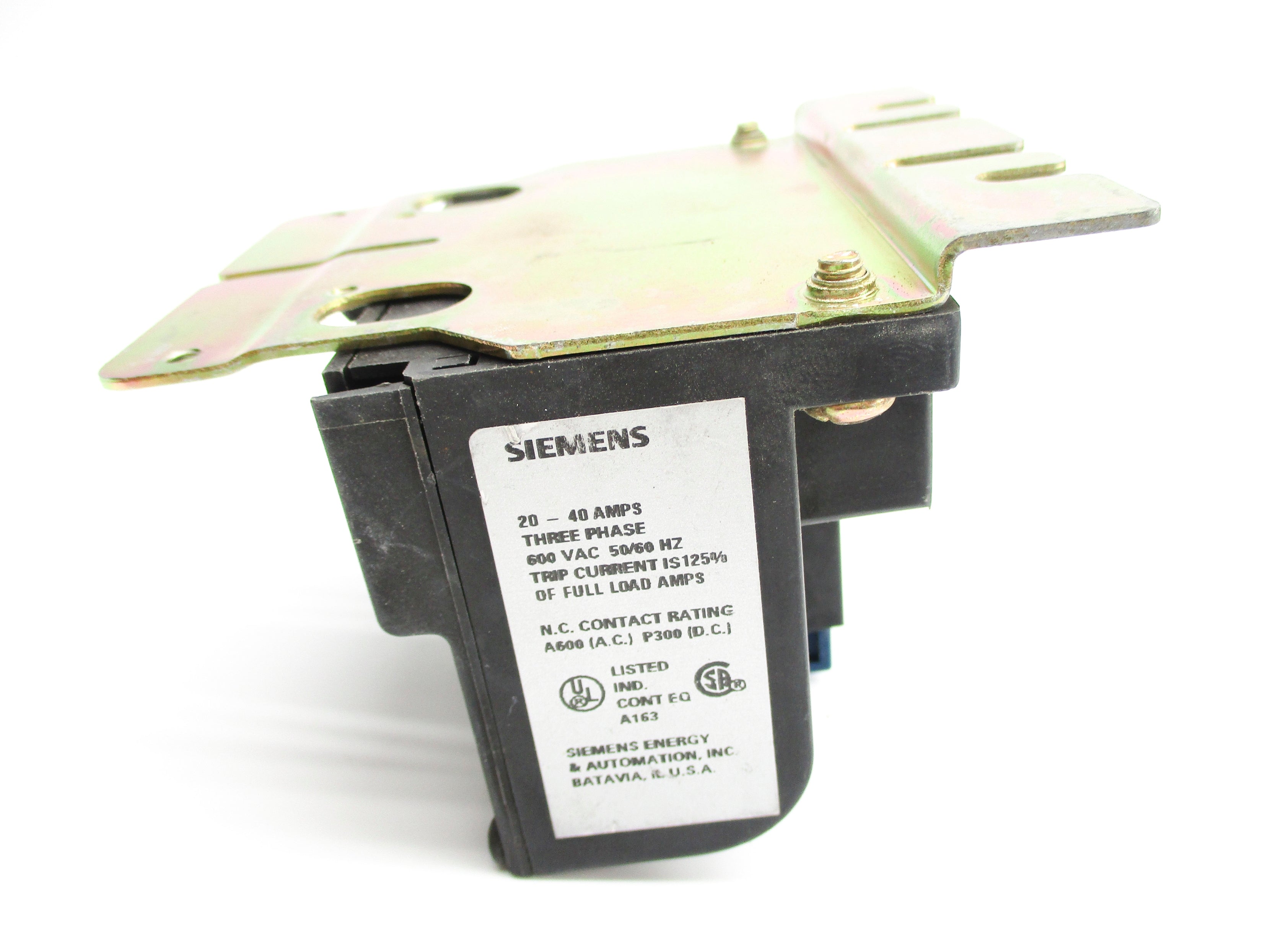 SIEMENS 48ASG3M10 SER. C 20-40A 600VAC UNMP