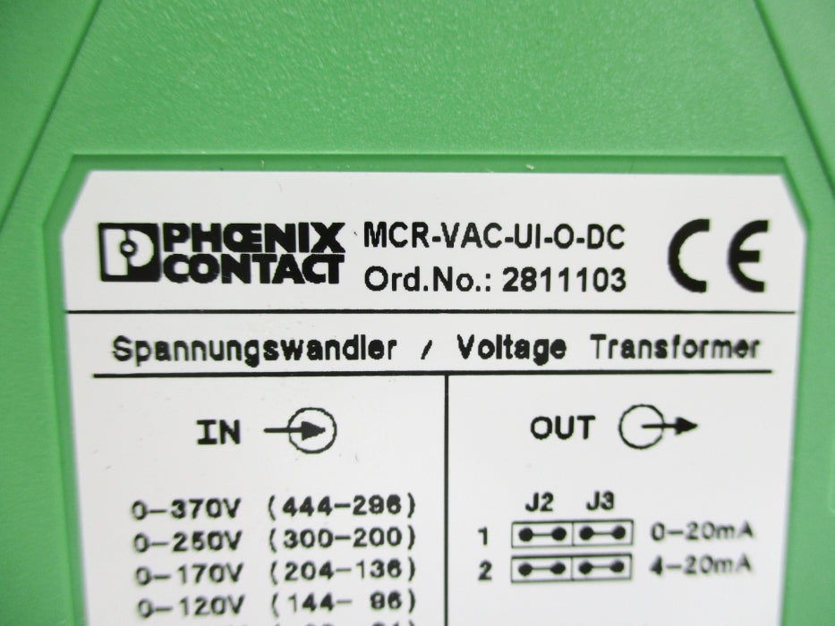 PHOENIX CONTACT MCR-VAC-UI-O-DC 2811103 NUPI
