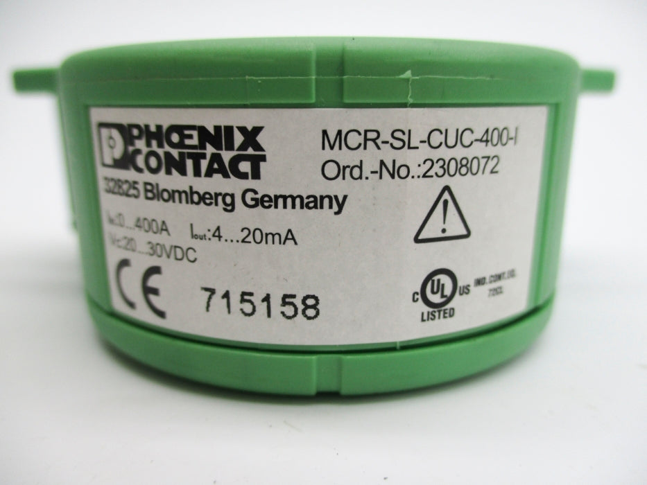 PHOENIX CONTACT MCR-SL-CUC-400-I 2308072 20-30VDC NUPI