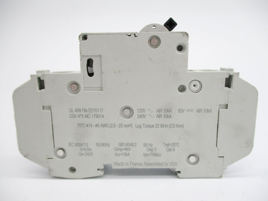 SCHNEIDER ELECTRIC 60106 5A 240V NUPI