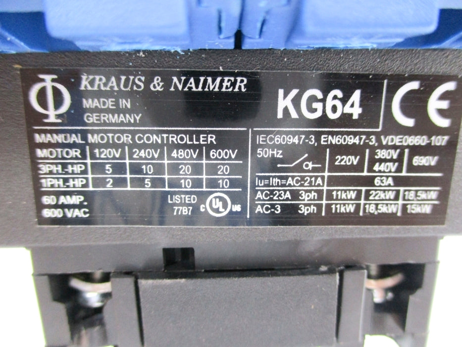 KRAUS & NAIMER KG64 NUPI