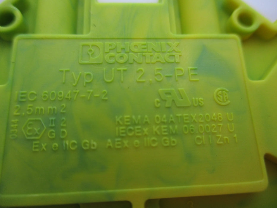 PHOENIX CONTACT UT2.5-PE NUPI