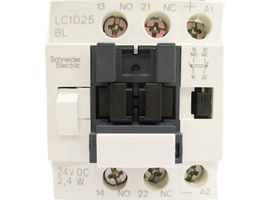 SCHNEIDER ELECTRIC LC1D25BL 24VDC (AS PICTURED) NUPI