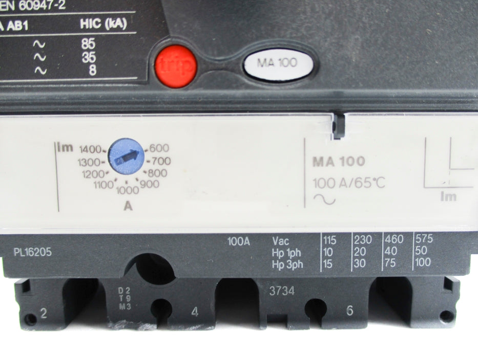 SCHNEIDER ELECTRIC NSX100-160-250F/N/H/NA 100A NUPI