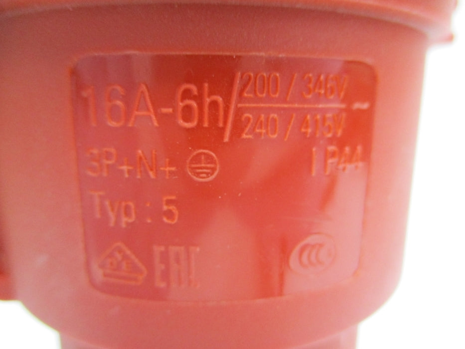 MENNEKES 16A-6H 3P+N+ NUPI