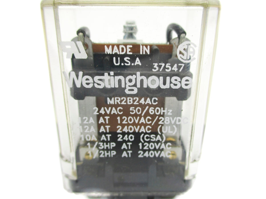 WESTINGHOUSE MR2B24AC 24VAC 12A UNMP