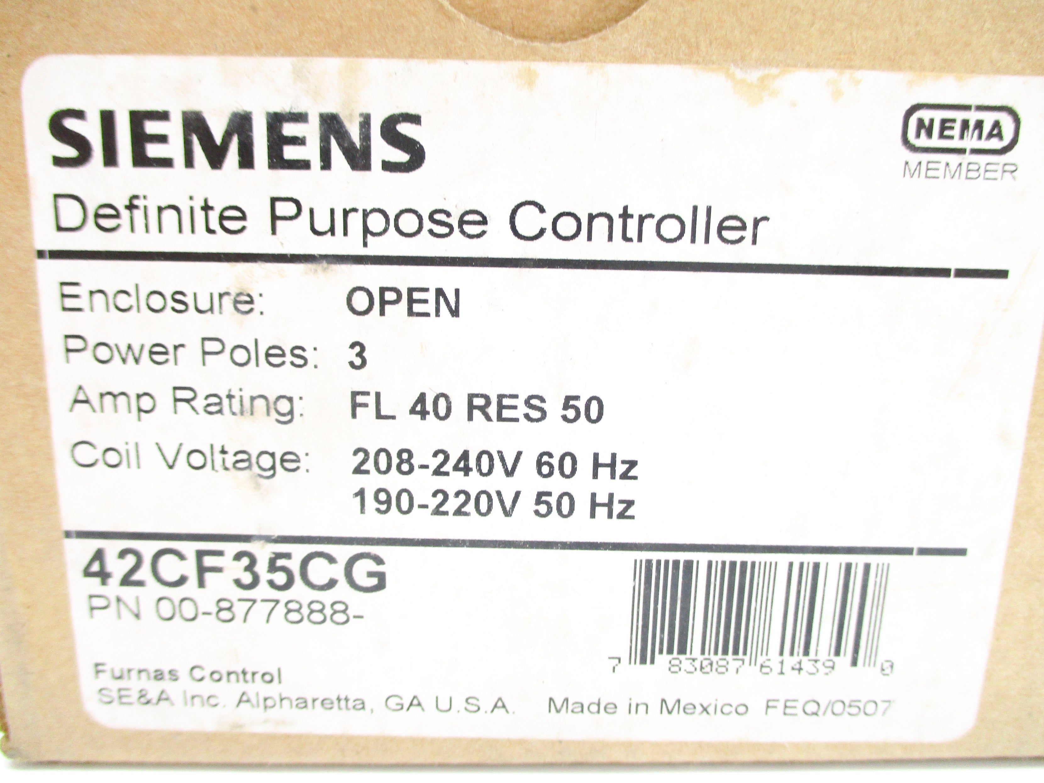 SIEMENS 42CF35CG NSMP