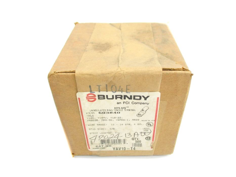 BURNDY YAV10-T4 (PKG OF 500) NSFS