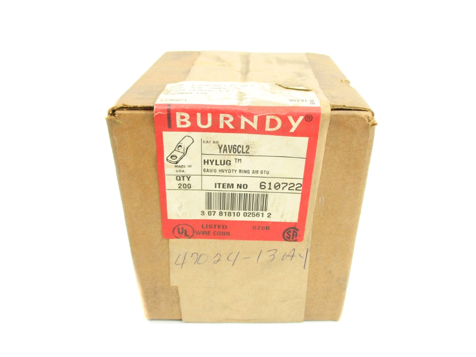 BURNDY YAV6CL2 (PKG OF 200) NSFS
