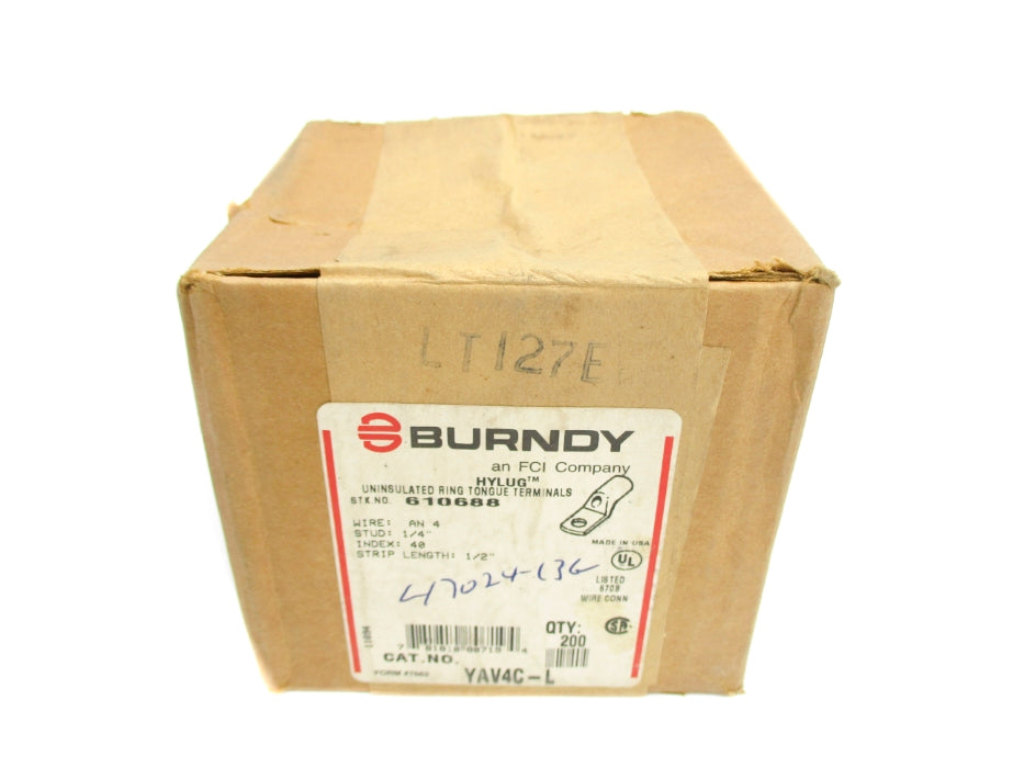 BURNDY YAV4C-L (PKG OF 200) NSFS