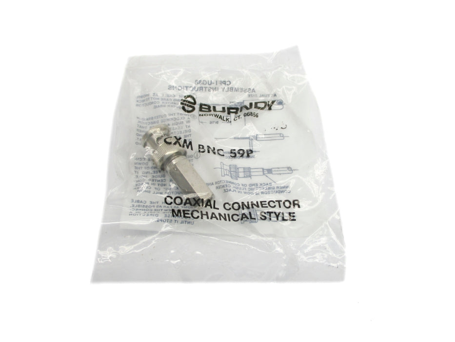 BURNDY CXM-BNC-59P (PKG OF 10) NSMP