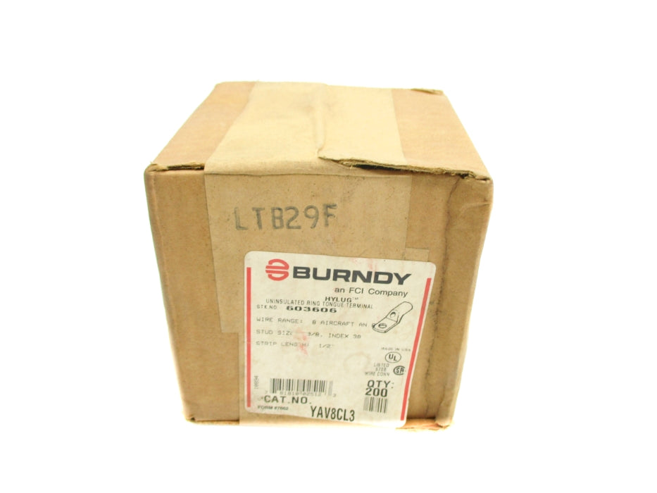 BURNDY YAV8CL3 (PKG OF 200) NSFS