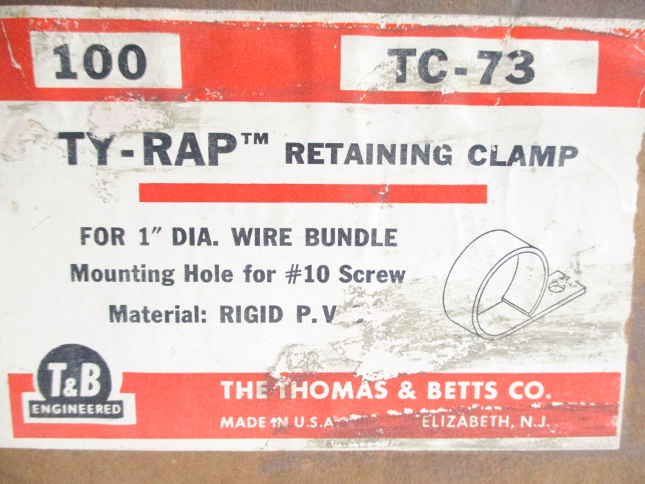 T&B ENGINEERED TC-73 (PKG OF 100) NSMP