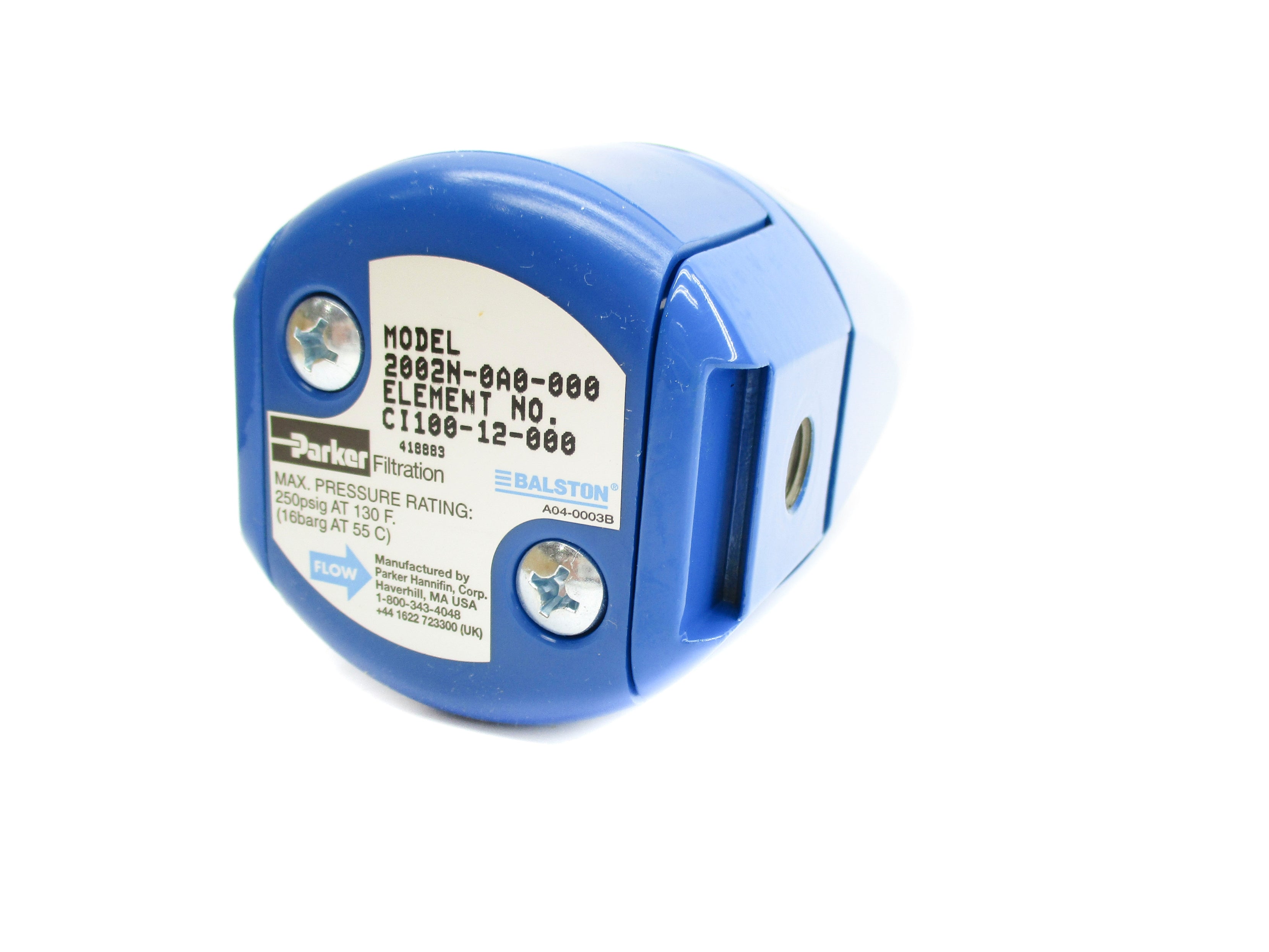 BALSTON PARKER 2002N-0A0-000 NSMP