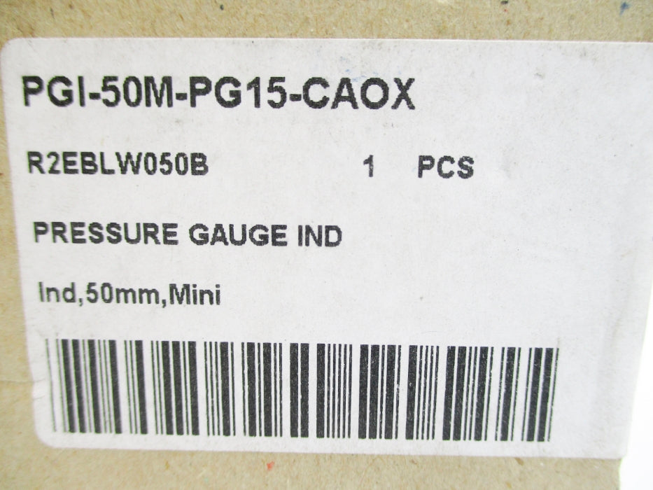 SWAGELOK PGI-50M-PG15-CAOX 15PSI NSMP
