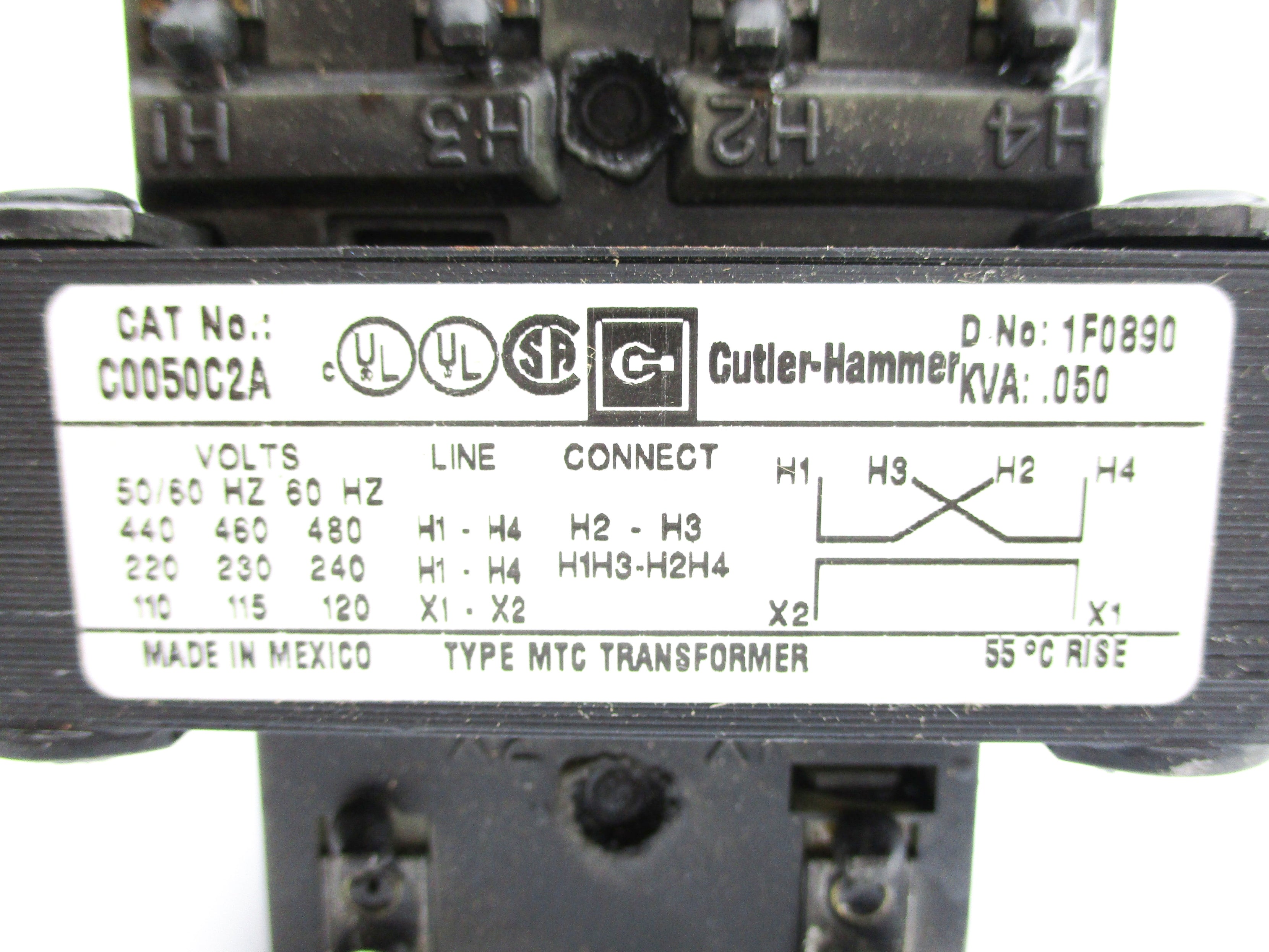 CUTLER HAMMER C0050C2A NSNP