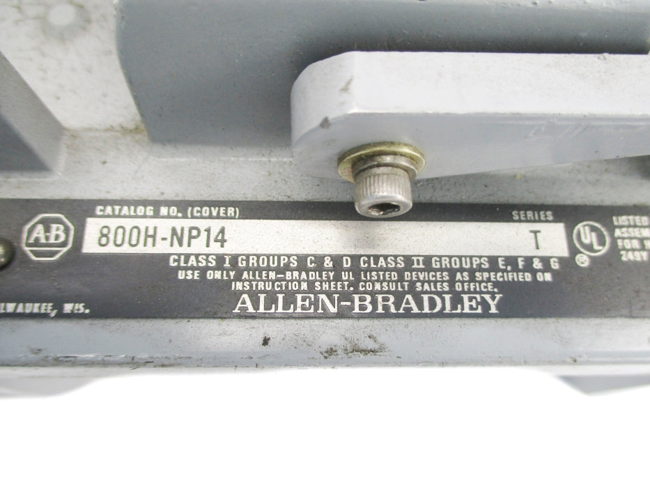 ALLEN BRADLEY 800H-NP14 800H-1HZX7 SER. T UNMP