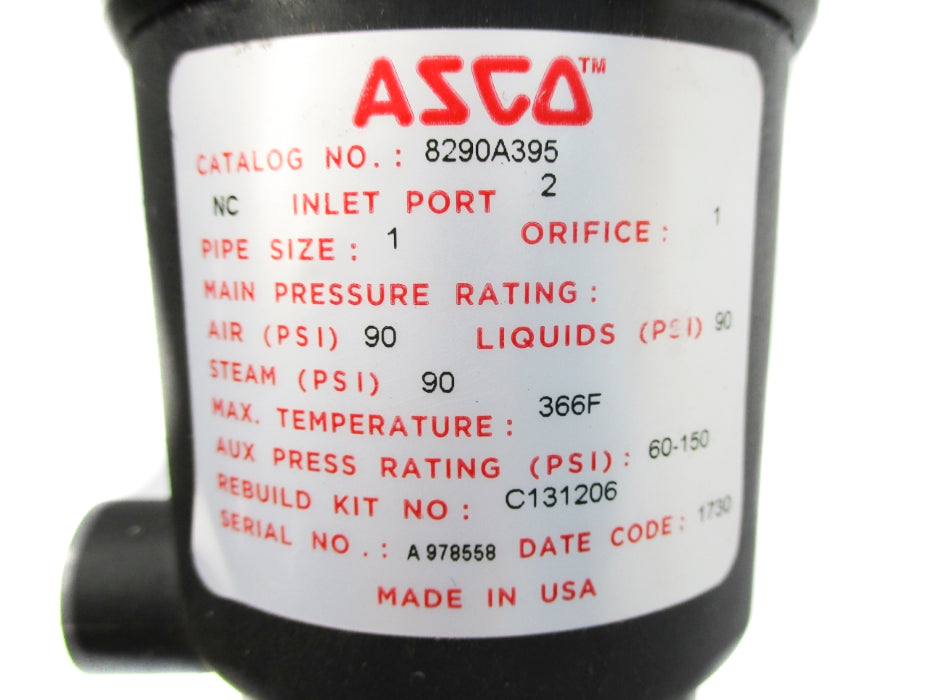 ASCO 8290A395 90PSI NSNP