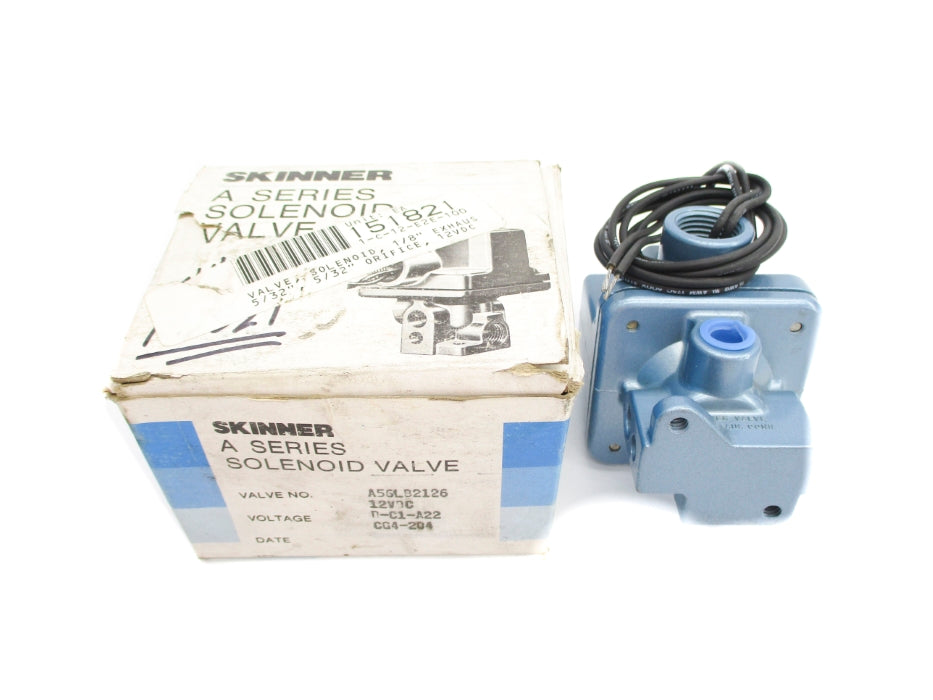 SKINNER A56LB2126 12VDC 125PSI NSMP
