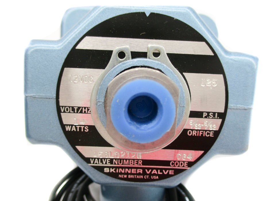 SKINNER A56LB2126 12VDC 125PSI NSMP