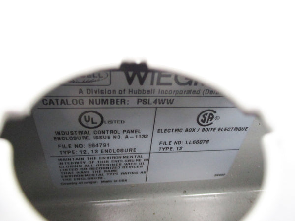 HUBBELL PSL4WW UNMP