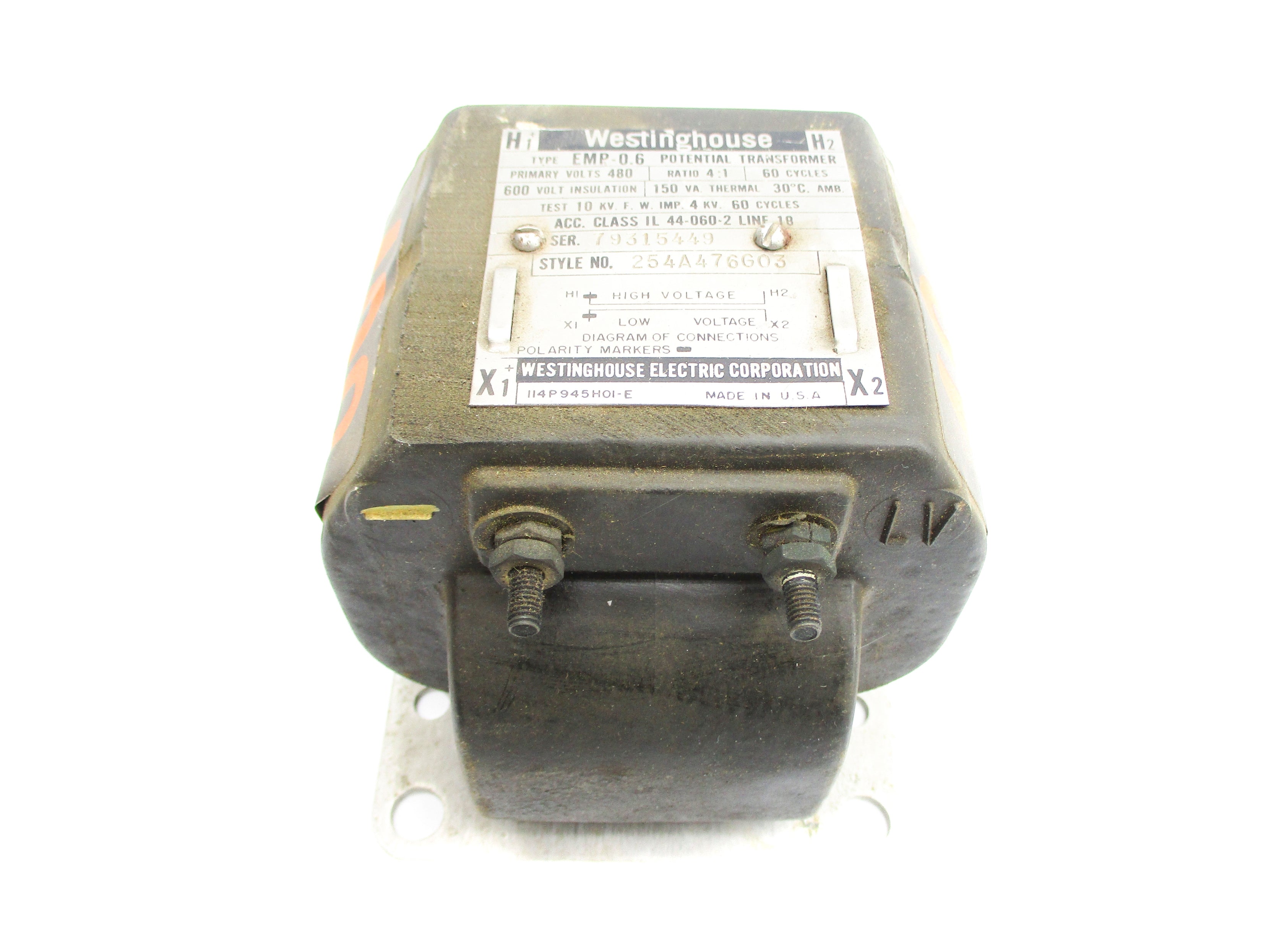 WESTINGHOUSE 254A476G03 UNMP