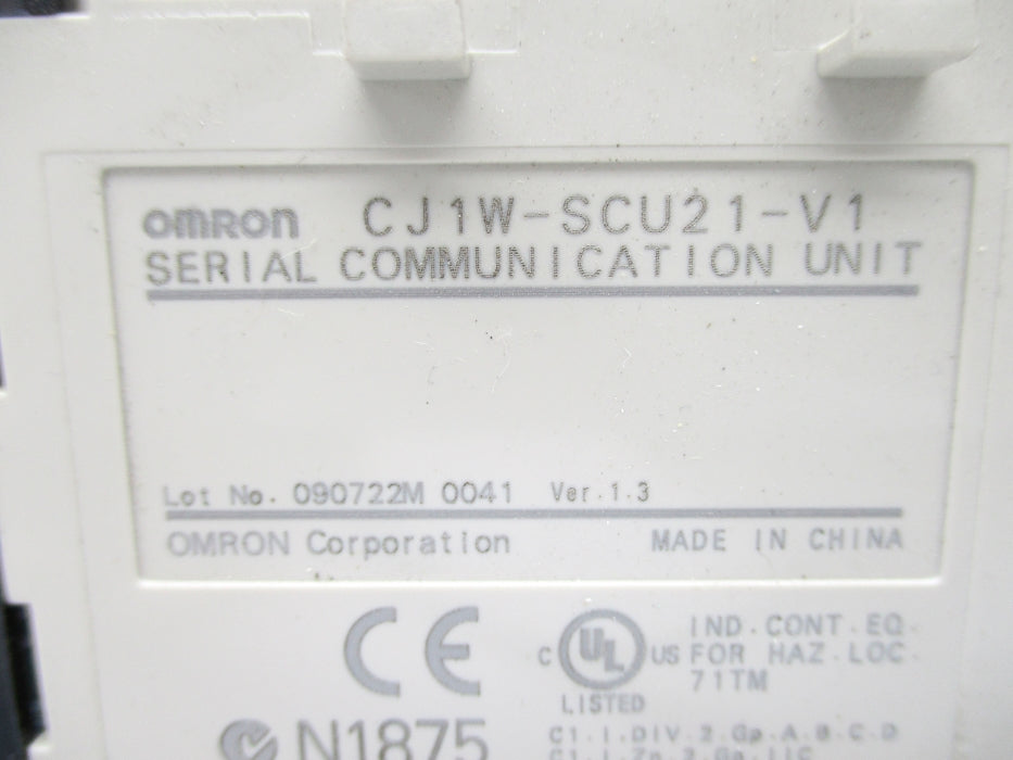 OMRON CJ1W-SCU21-V1 NSNP