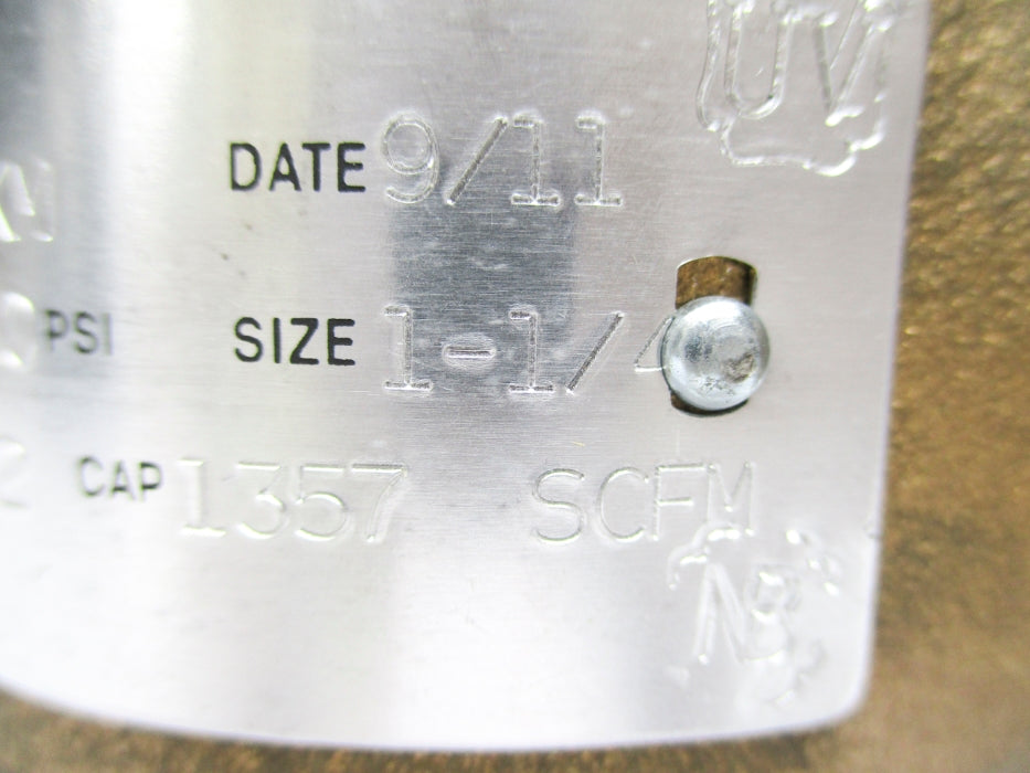 KUNKLE 6010GFV01-KM 125PSI NSNP