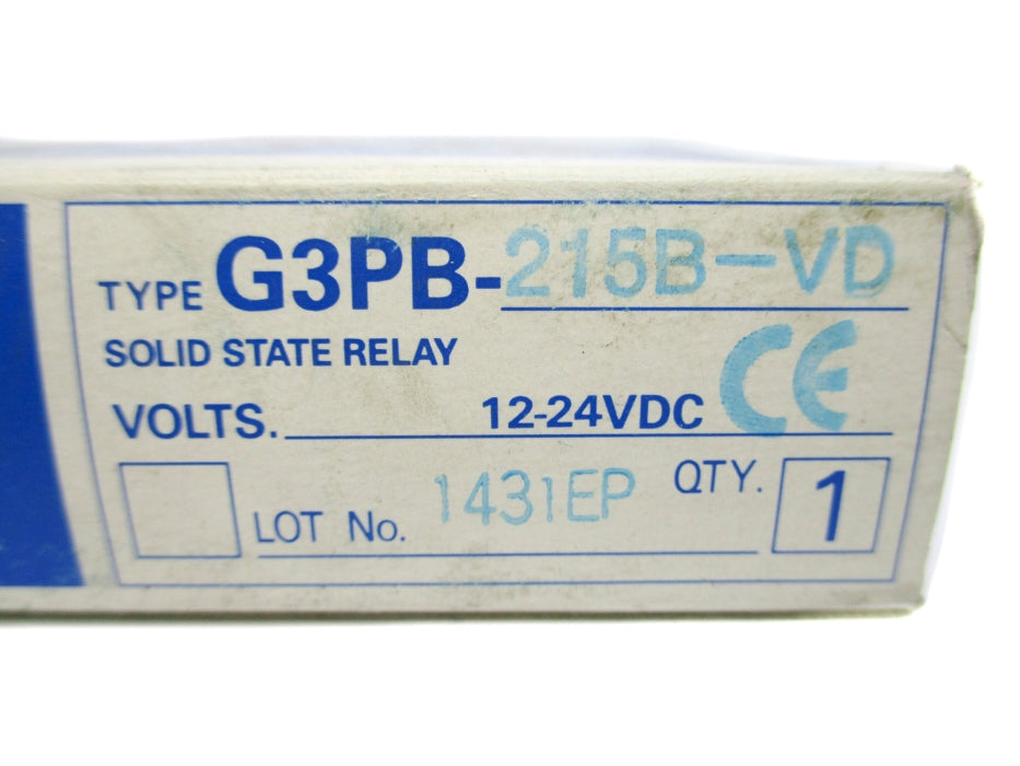OMRON G3PB-215B-VD 12/24VDC NSMP