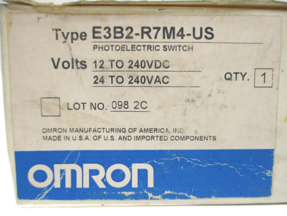 OMRON E3B2-R7M4-US NSMP
