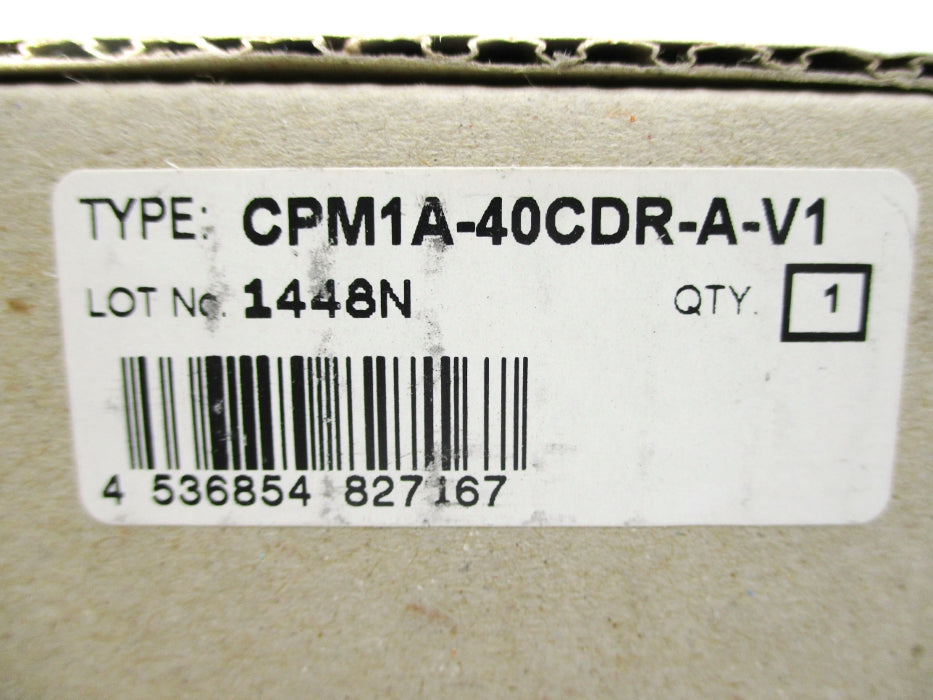 OMRON CPM1A-40CDR-A-V1 NSMP