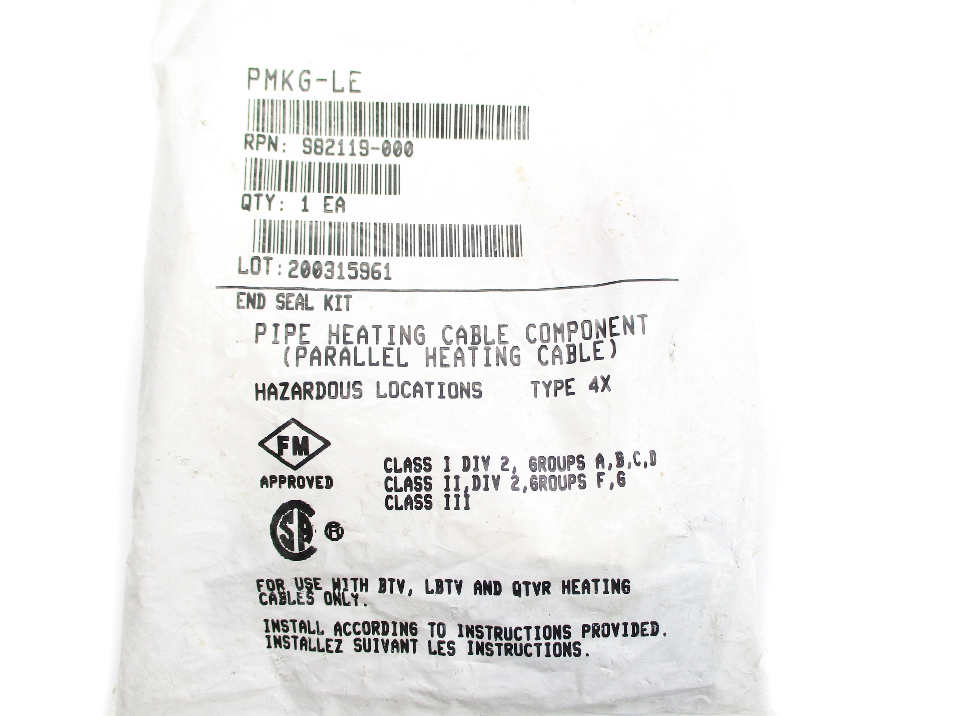 RAYCHEM PMKG-LE NSMP