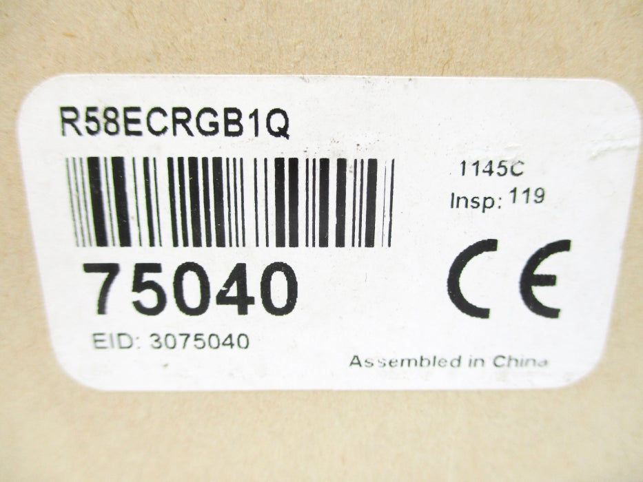 BANNER ENGINEERING R58ECRGB1Q 75040 10-30VDC NSMP