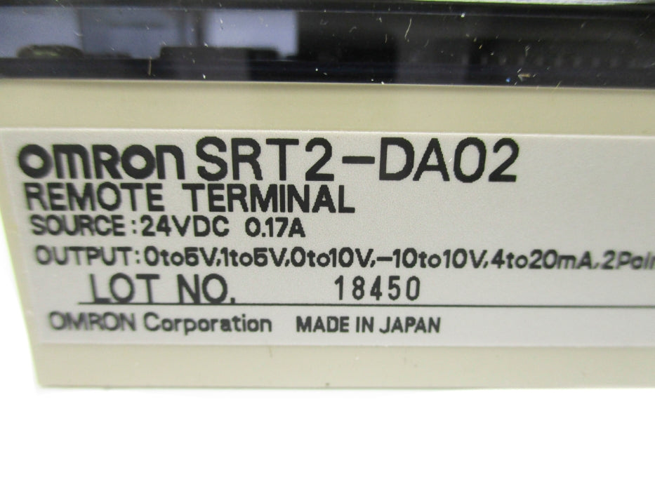 OMRON SRT2-DA02 NSNP