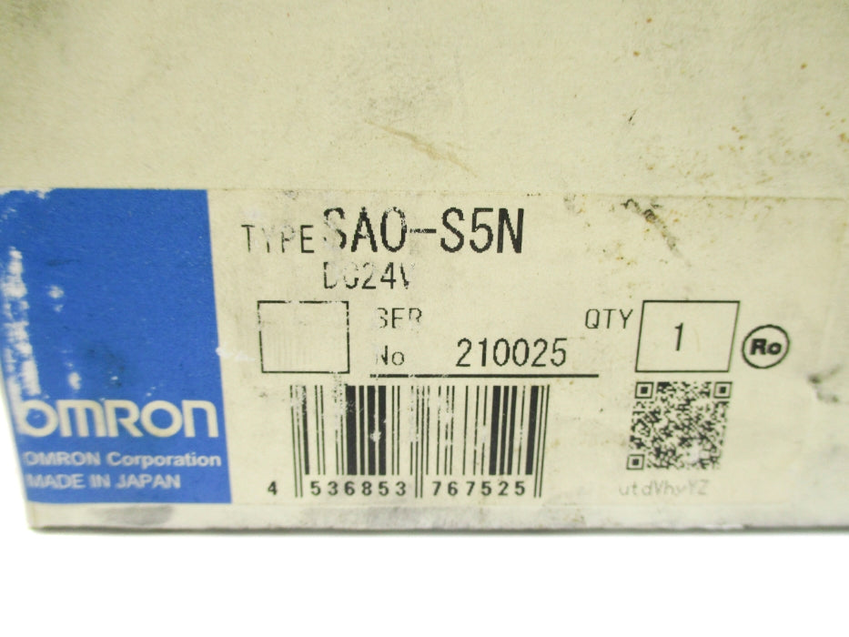OMRON SAO-S5N NSMP