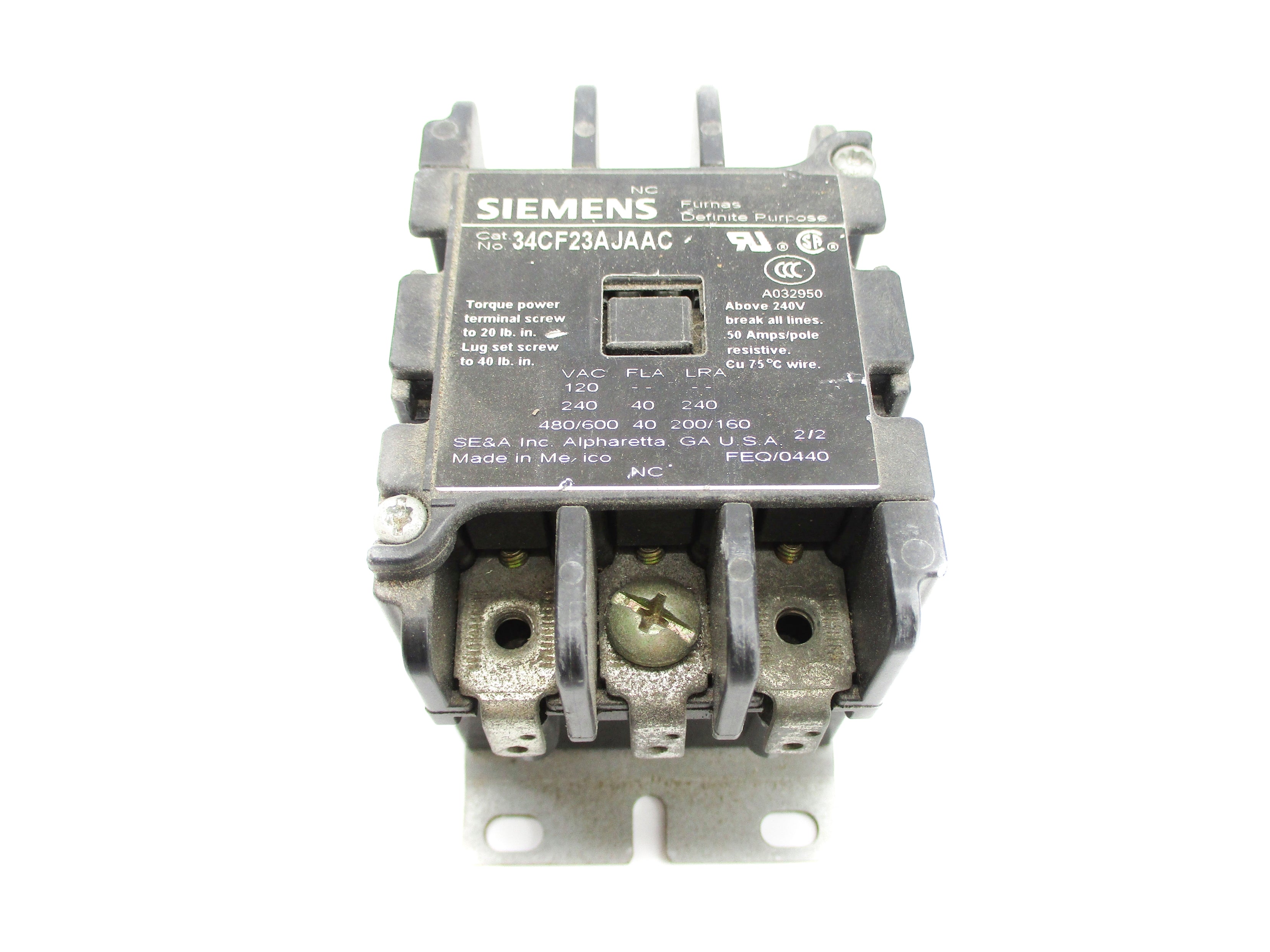 SIEMENS 34CF23AJAAC 24V UNMP
