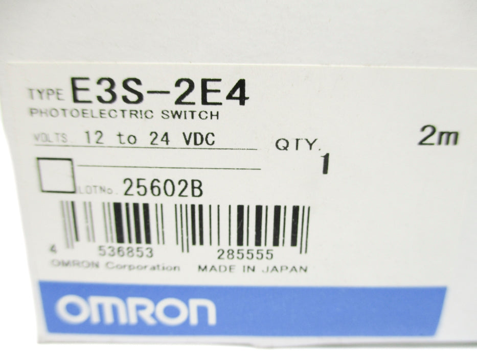 OMRON E3S-2E4 12-24VDC NSMP