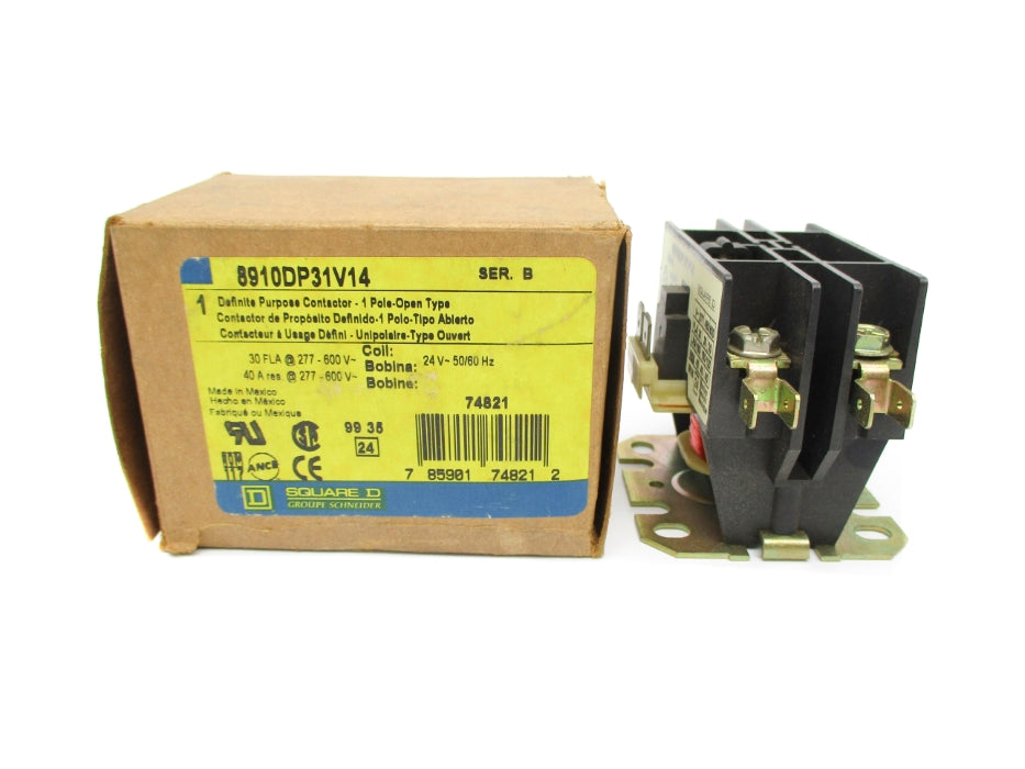 SQUARE D 8910DP31V14 SER. B 24V NSMP
