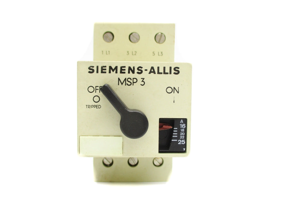 SIEMENS MSP30S 16-25A UNMP