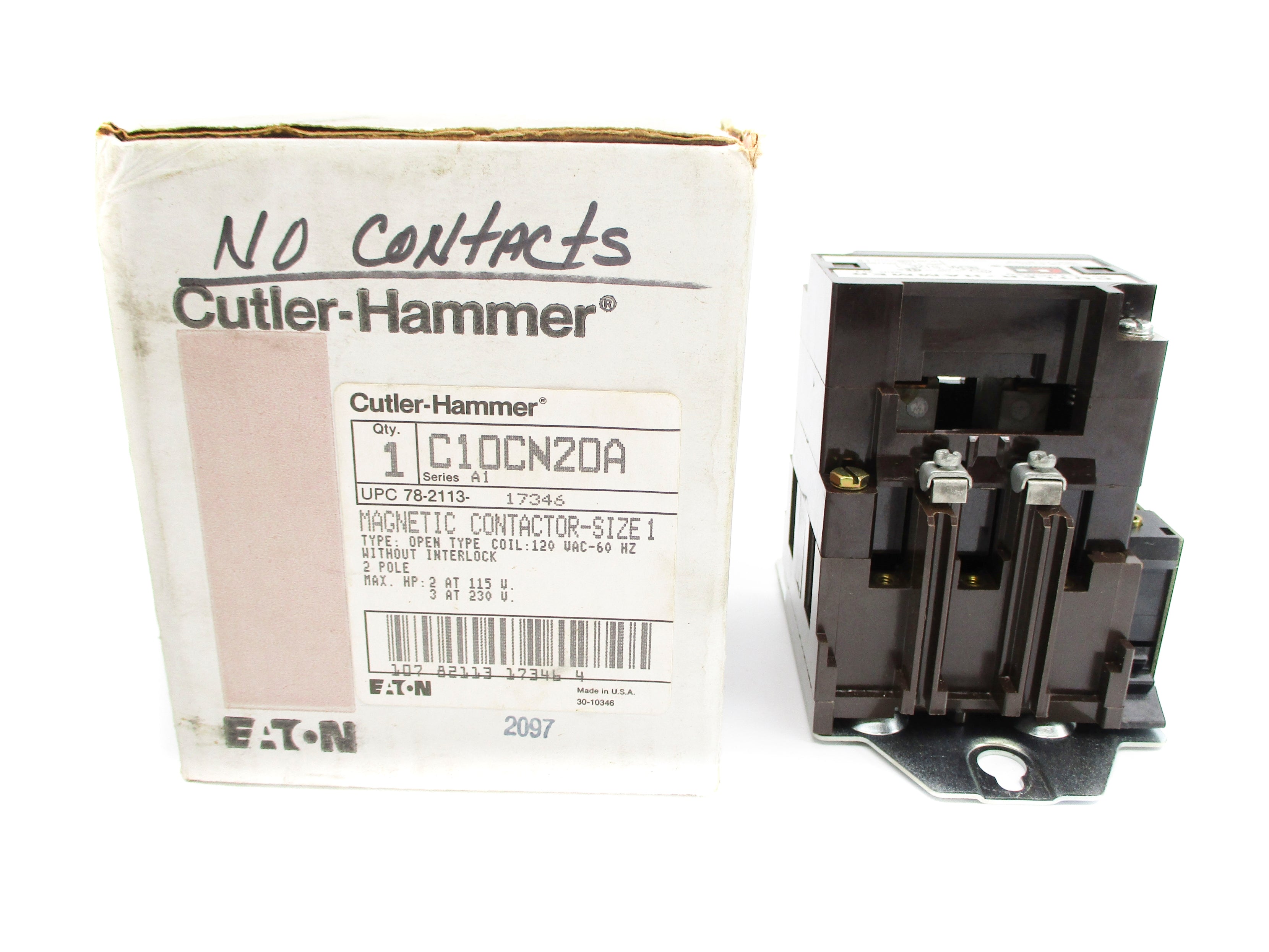 CUTLER HAMMER C10CN20A SER. A1 120VAC NSMP