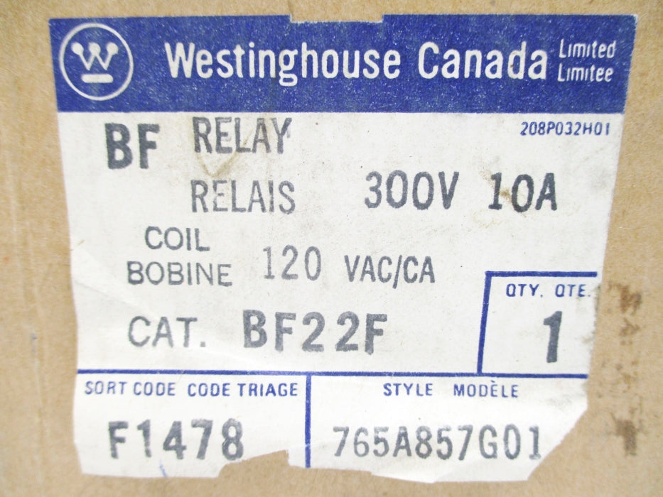 WESTINGHOUSE BF22F 10A 300V NSFS