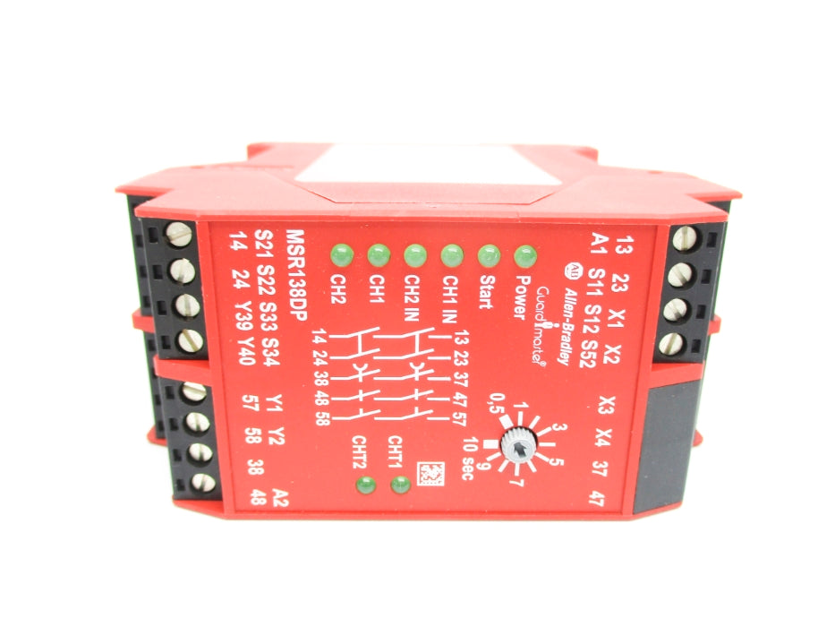 ALLEN BRADLEY 440R-M23145 SER. B 0.5-10S 115VAC (WH) NSMP