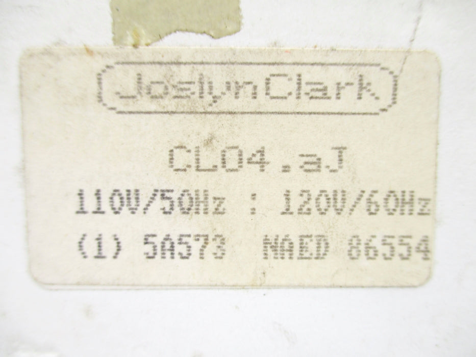 JOSLYN CLARK CL04.AJ 110/120V NSMP