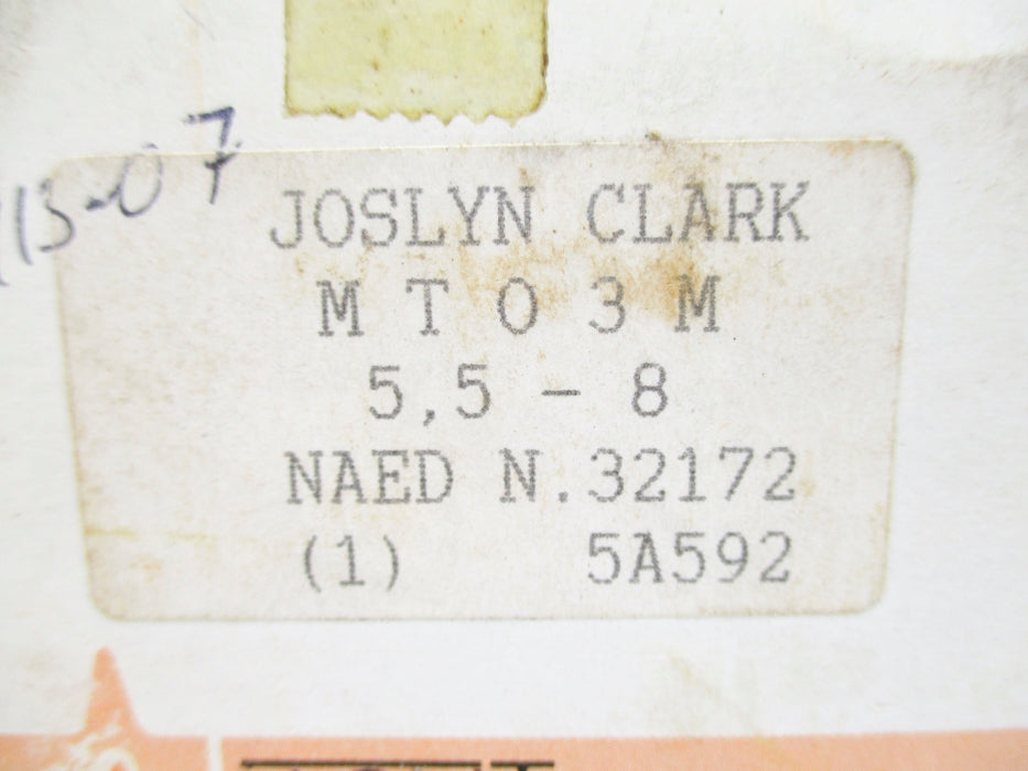JOSLYN CLARK MT03M 5.5-8A NSMP