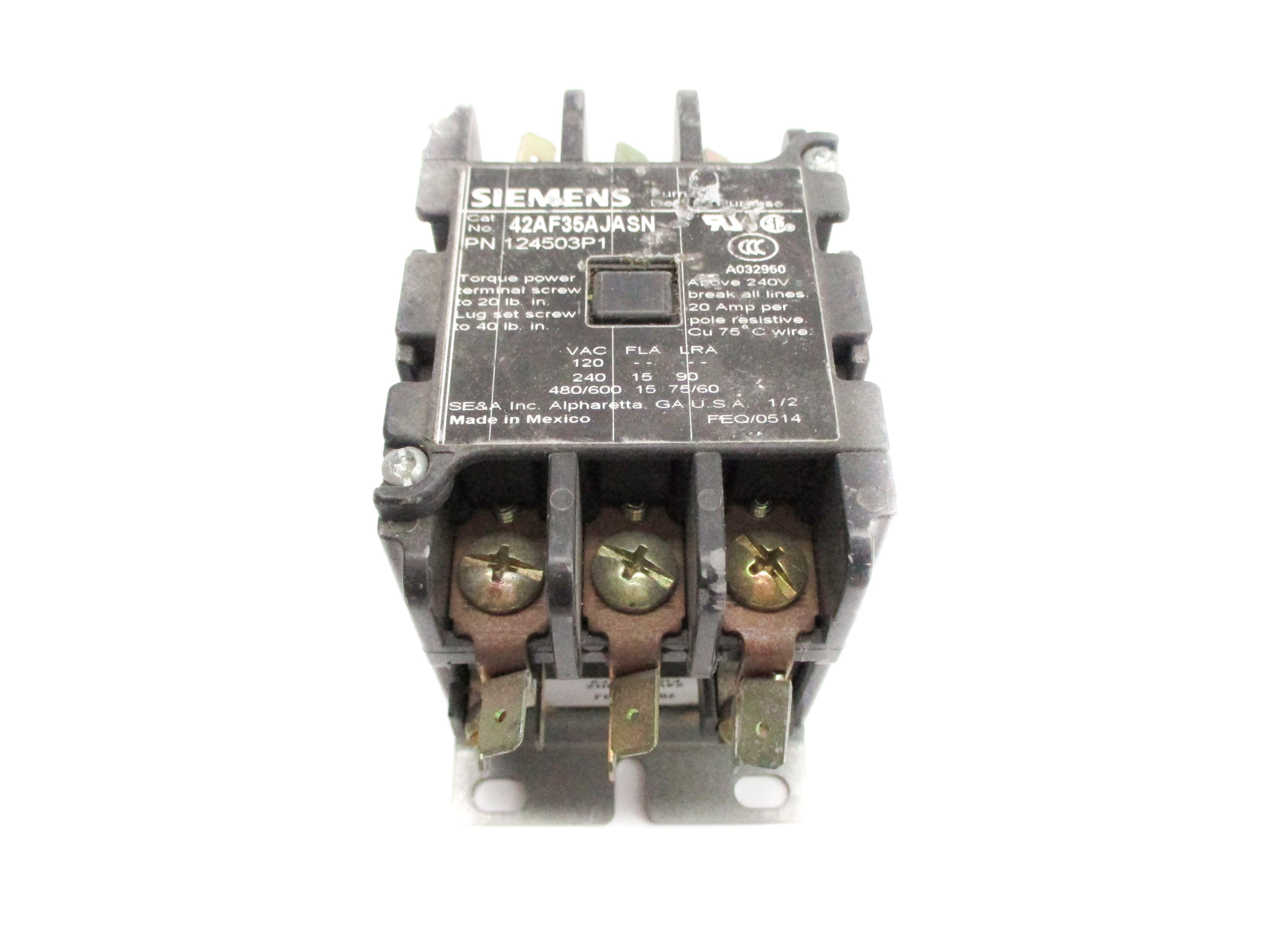 SIEMENS 42AF35AJASN 24V UNMP